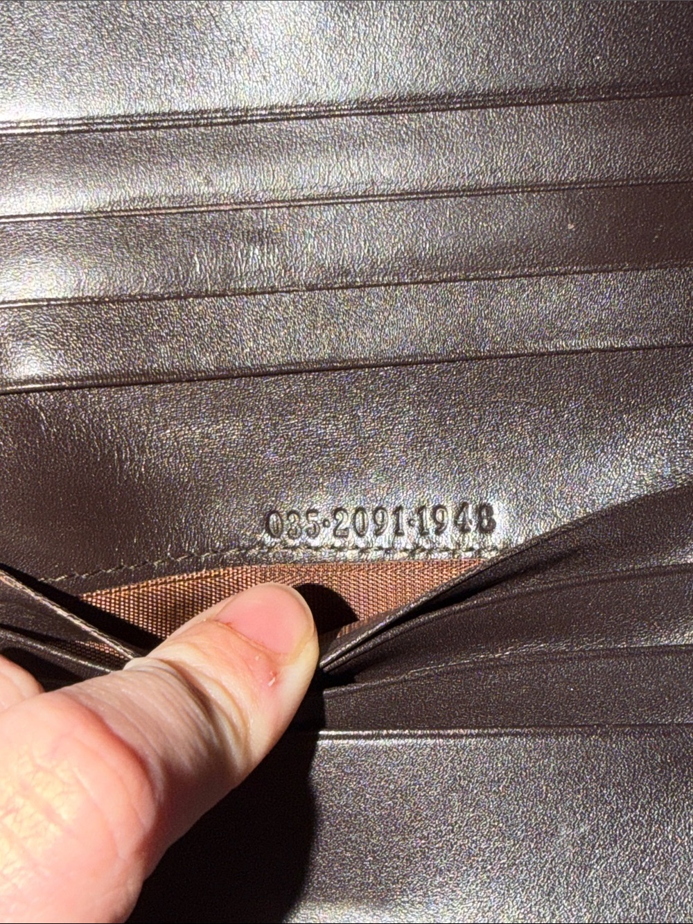 Vintage Gucci Leather "Jackie" Compact French Flap Wallet - Picture 14 of 16